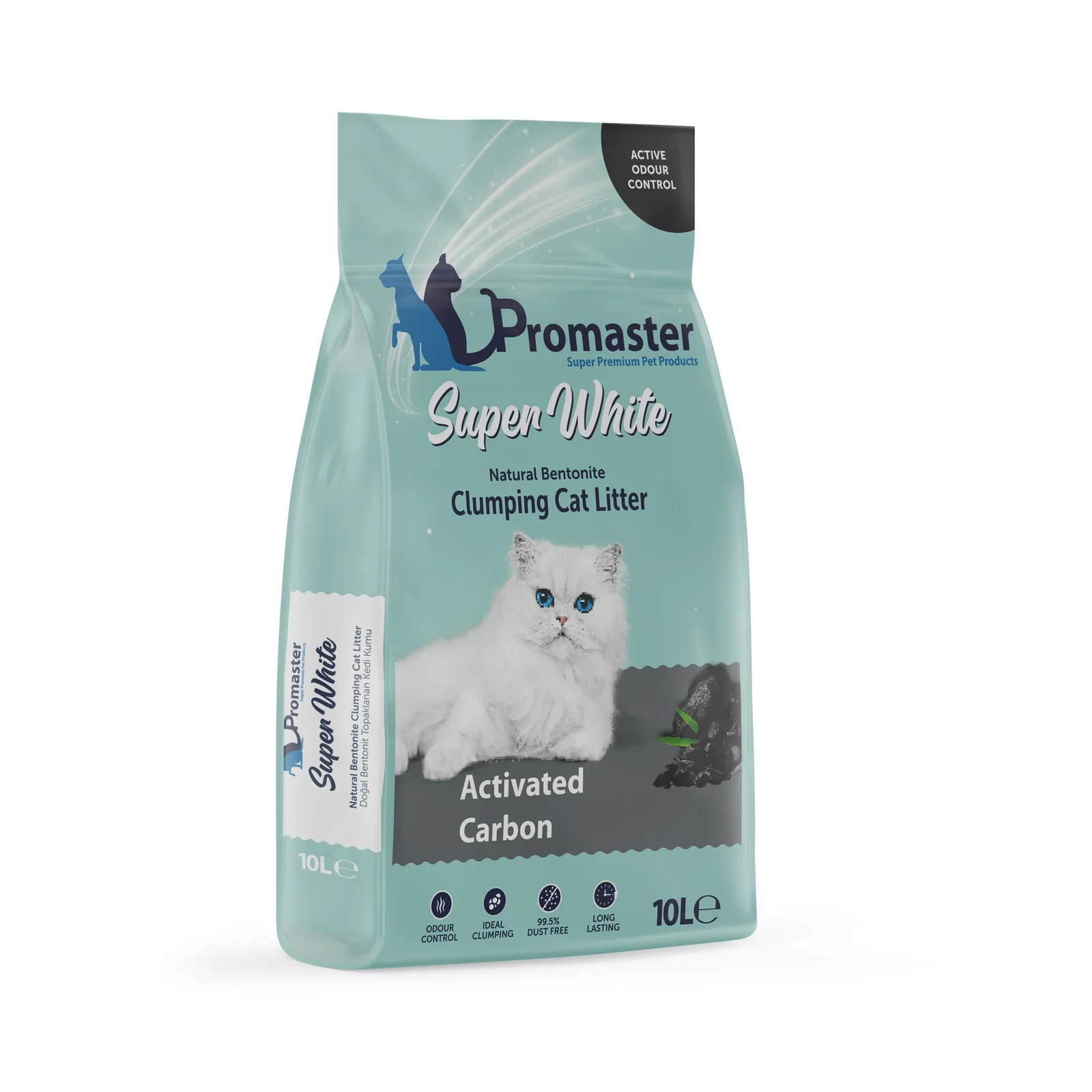 ProMaster activated carbon bentonite cat litter
