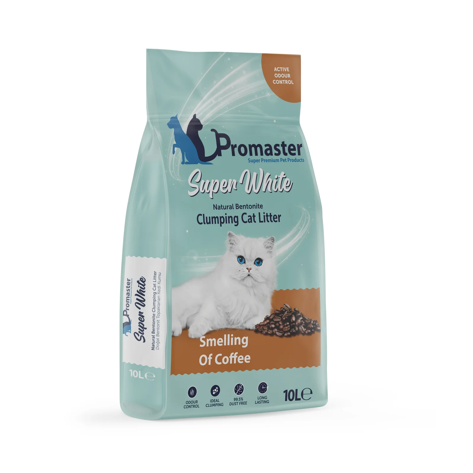 ProMaster coffee scented bentonite cat litter