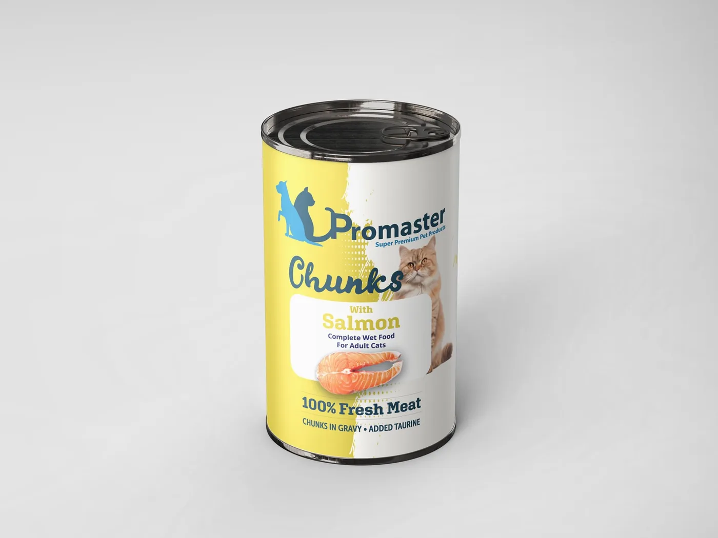 ProMaster salmon chunks in gravy for cats